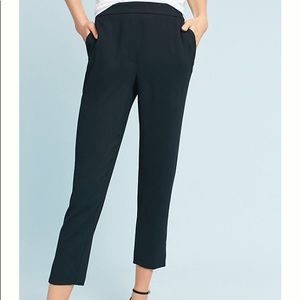 Essential Slim Crepe Trouser by Anthropologie